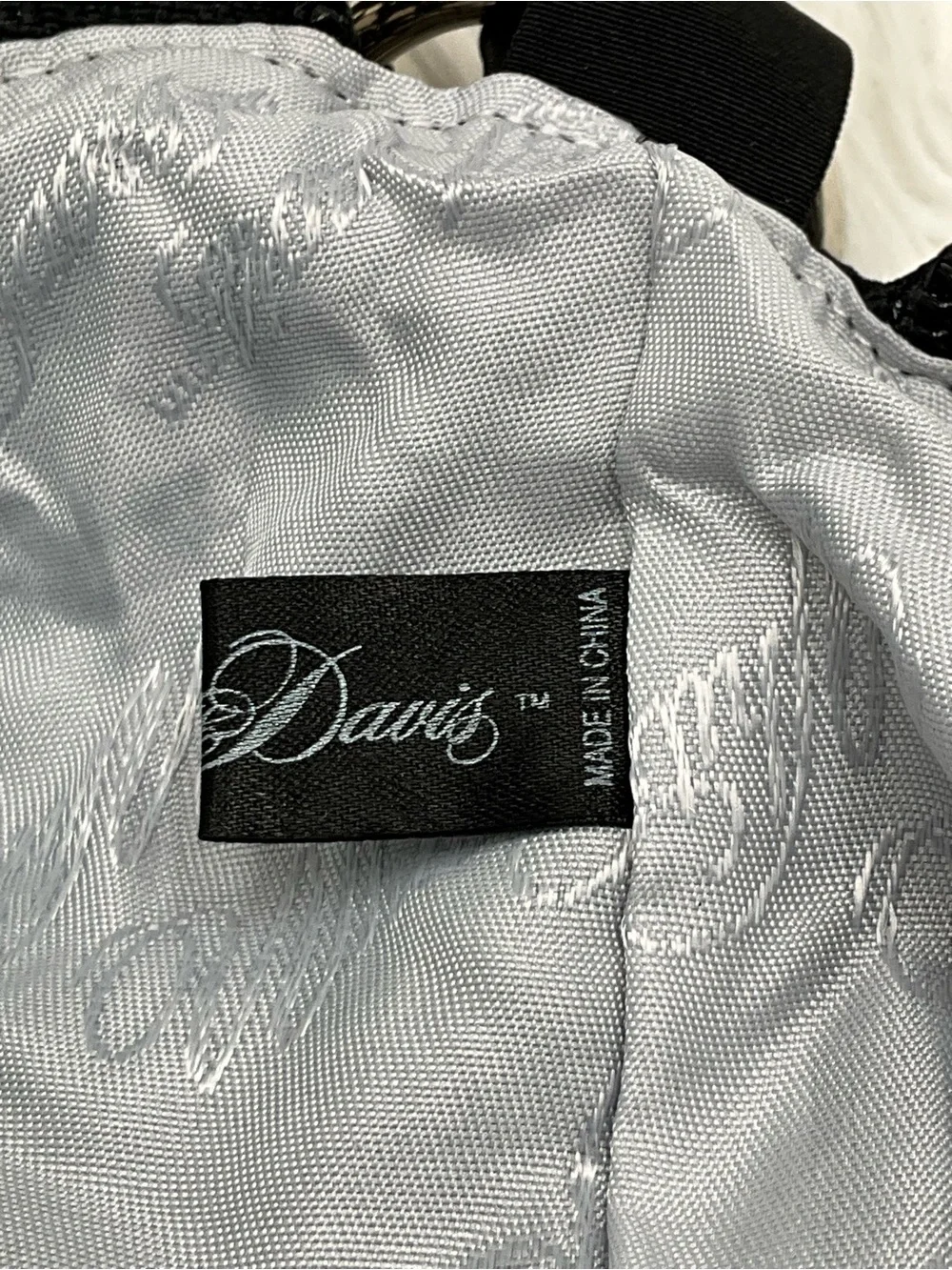 Whiting & Davis Evening Purse Black & Silver Metal Mesh Hobo Bag NWT